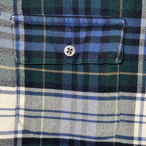 CHAPS Tartan 💯 Cotton Shacket Sz. MD - Picture 11 of 16